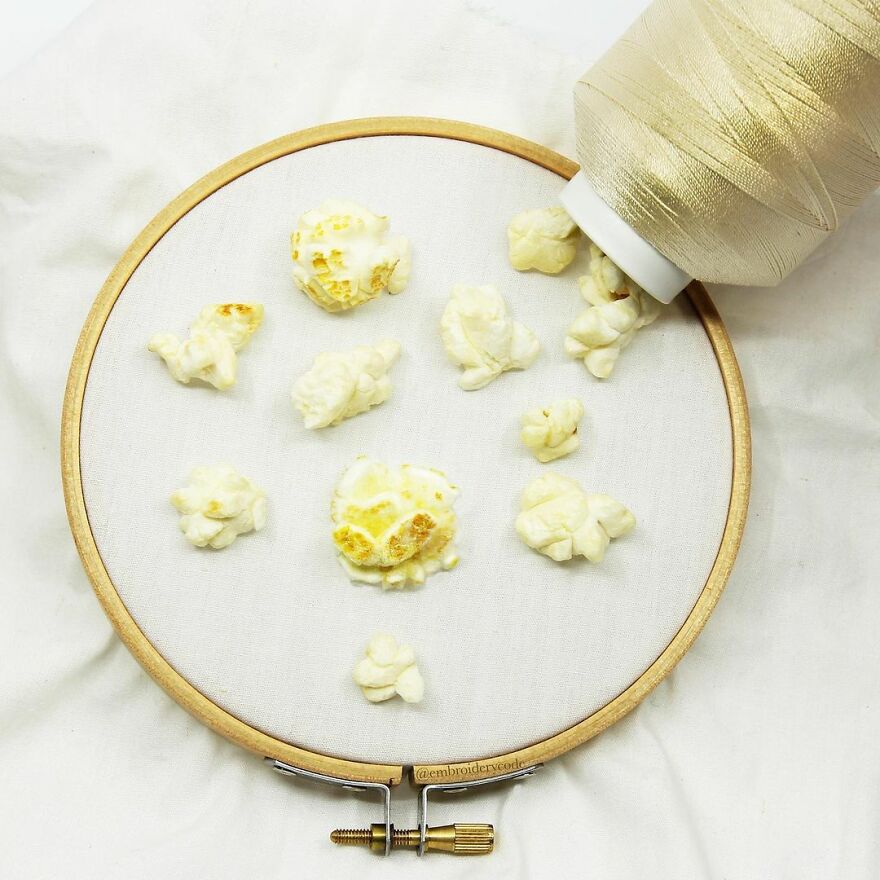 Meet Youmeng Liu's Amazing "Edible Embroidery"
