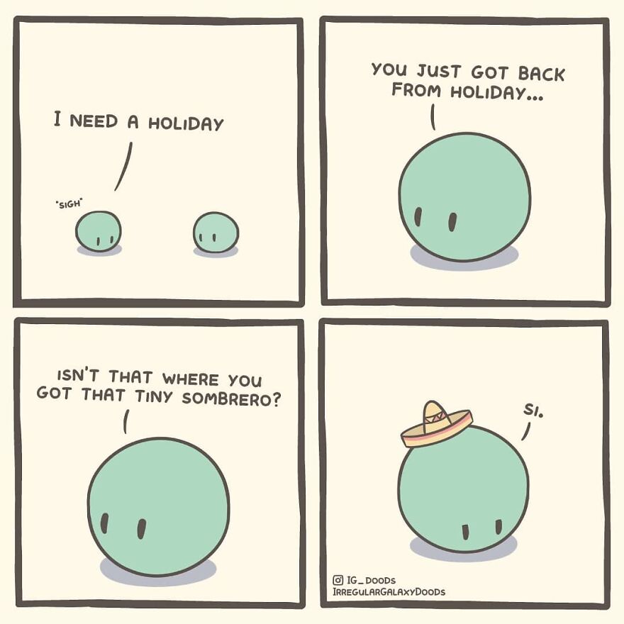 Meet The Silly And Funny Comics By "Irregular Galaxy Doods"
