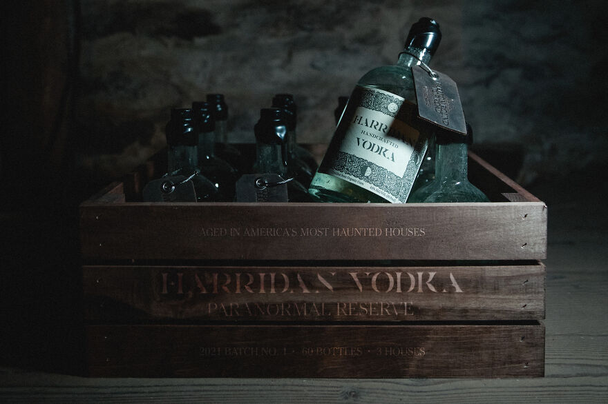 We Released A Limited Vodka Reserve That Was Aged Inside Three Of America's Most Haunted Houses.