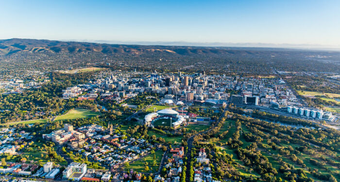 Adelaide, For Best View Go To Mt Lofty Summit.