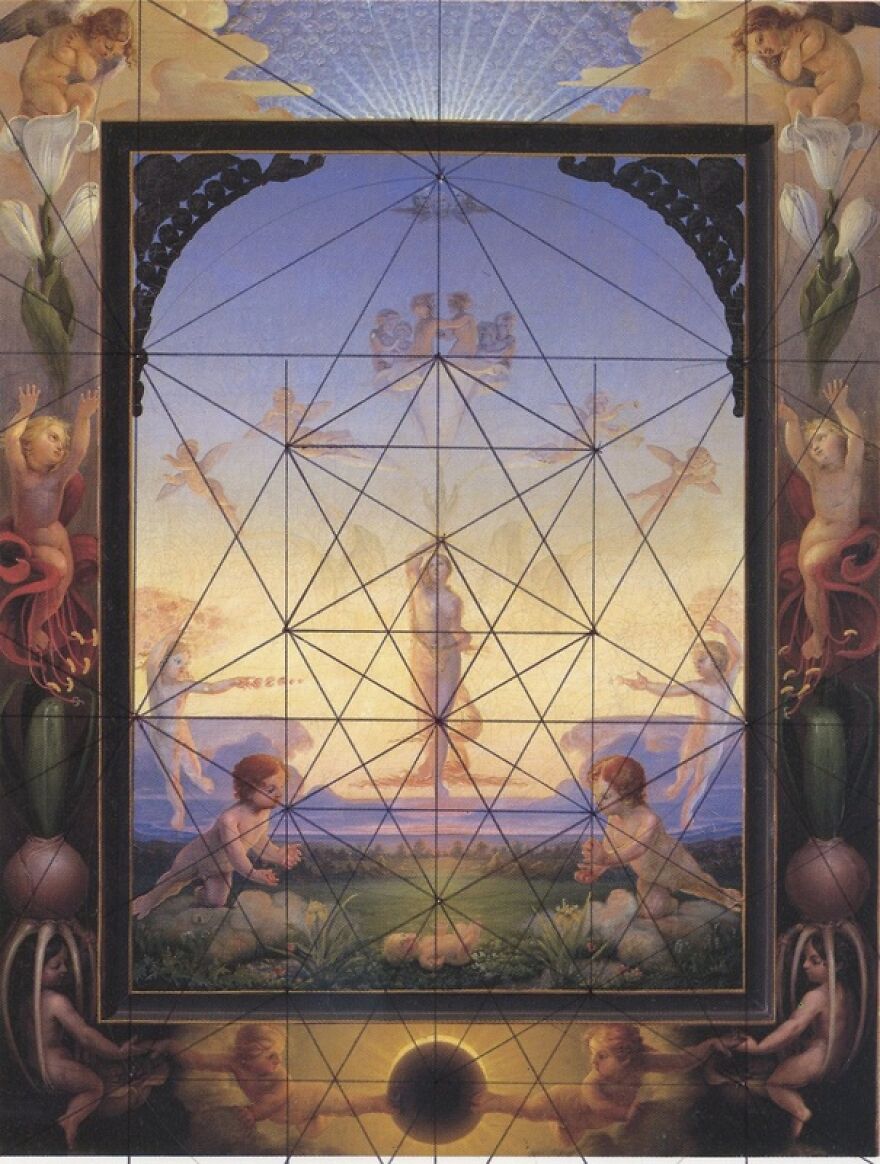 Hexagonal Grids In Art History