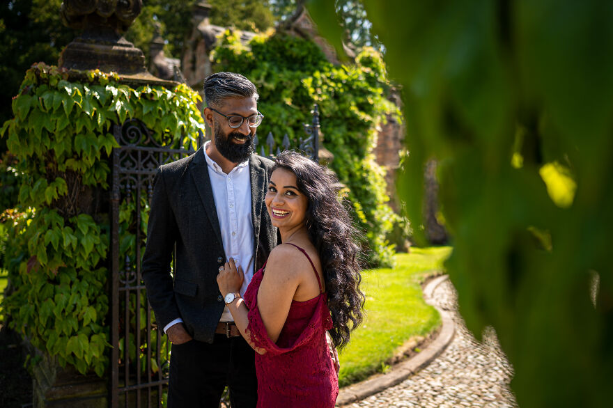 I Photographed A Pre-Wedding Session At Dorfold Hall