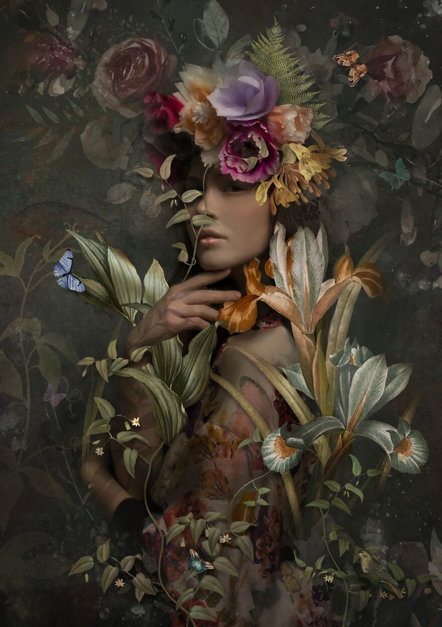 Portraits With A Hint Of Old Illustrations