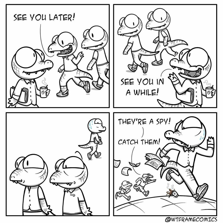 Hilarious Comics With Unexpected Endings By "What The Frame Comics"