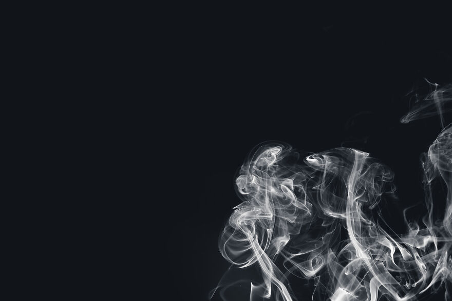 I'm Made, A Beautiful View Of Smoke On A Black Background