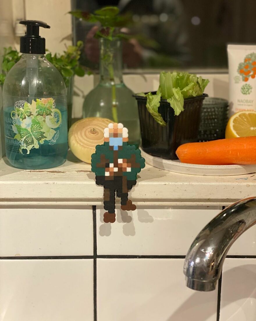 This Artist Is Going Viral By Turning Concrete Barriers Into A Giant Toblerone (+ More Of His Pics)