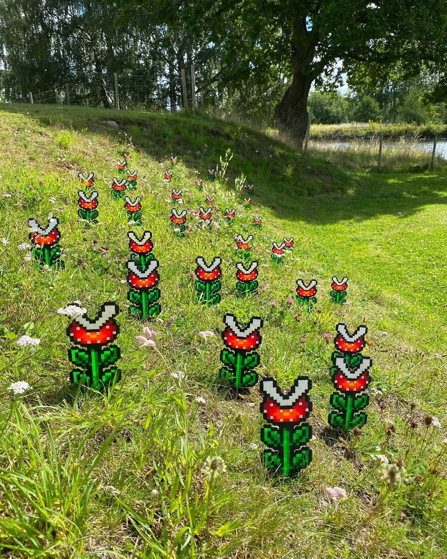 This Artist Is Going Viral By Turning Concrete Barriers Into A Giant Toblerone (+ More Of His Pics)