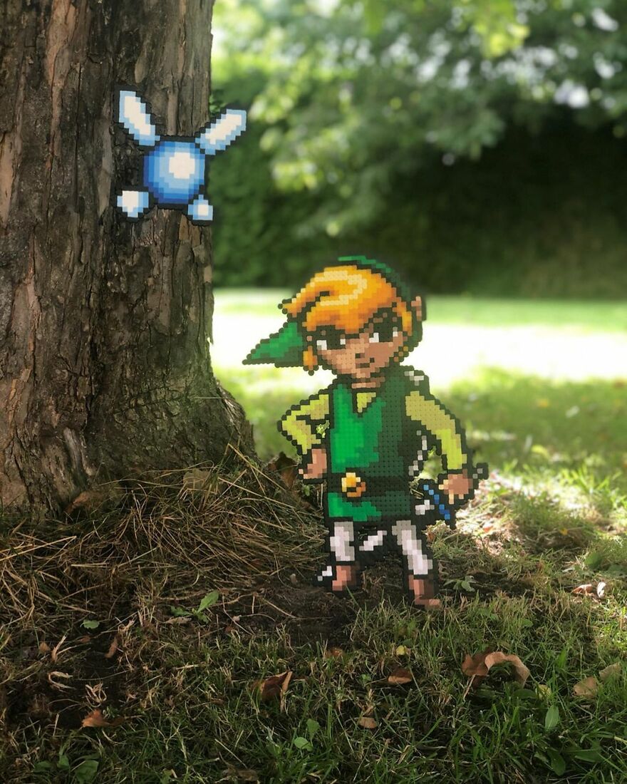 This Artist Is Going Viral By Turning Concrete Barriers Into A Giant Toblerone (+ More Of His Pics)