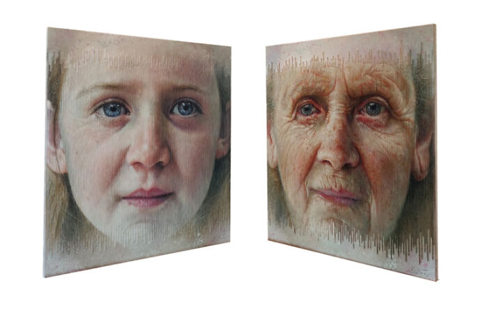 Changing Portraits That Can Be Experienced Not Only In Harry Potter: Optical Art By Sergi Cadenas