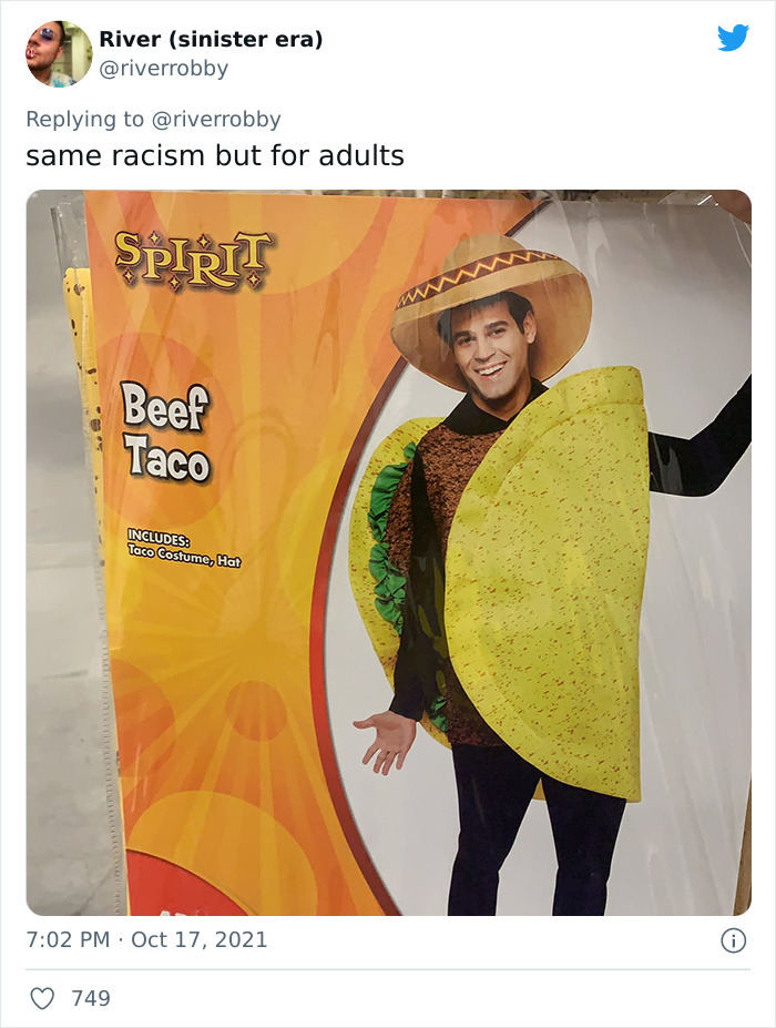 18 Racist Costumes That Spirit Halloween Decided To Get Rid Of, As Shared By An Employee On Twitter