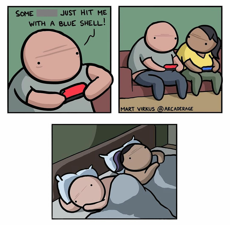 67 New Hilarious Comics By 'Arcade Games' With Extreme Dark Humor