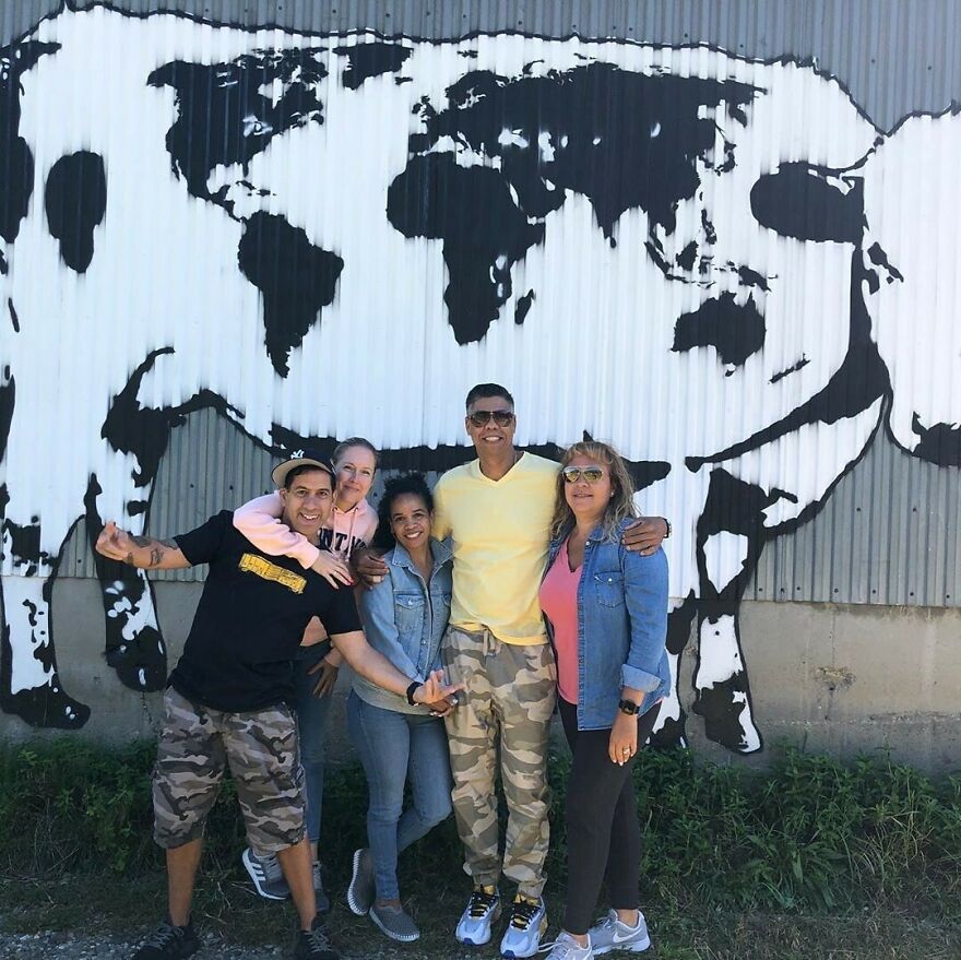 We Painted The Biggest Cow In The World We Painted The Biggest Cow In The World
