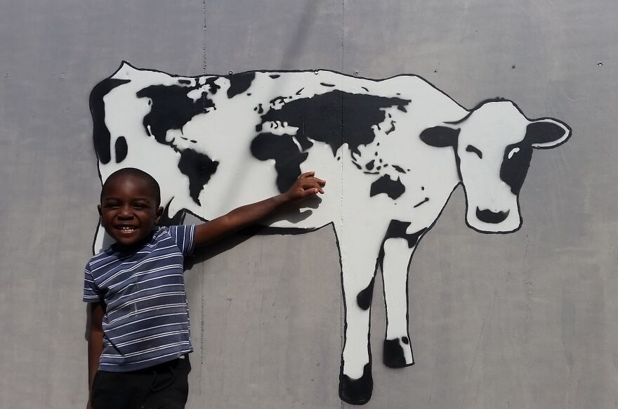 We Painted The Biggest Cow In The World