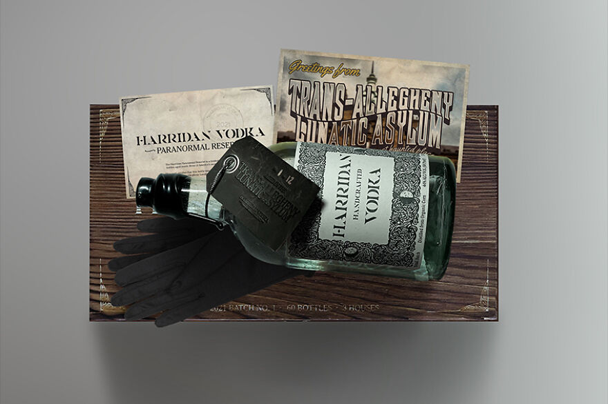 We Released A Limited Vodka Reserve That Was Aged Inside Three Of America's Most Haunted Houses.
