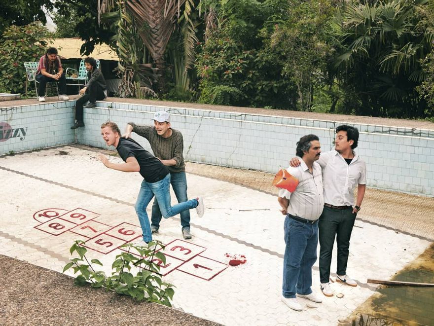 I Told You You Can't Swim Yet ... What Are You Guys Doing Back There?!