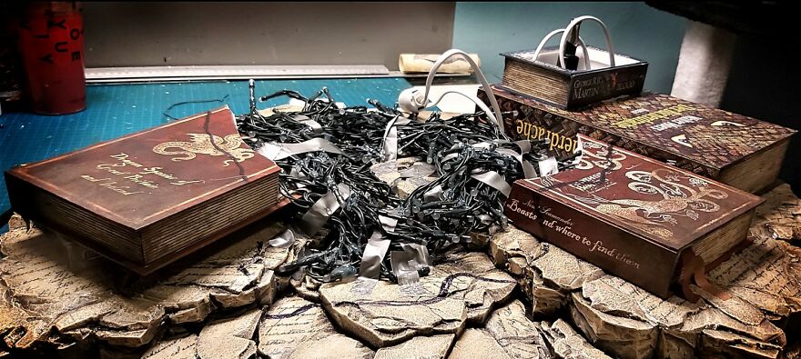 I Created Dragon Book Lamp To Try Out Some New Techniques I Created Dragon Book Lamp To Try Out Some New Techniques