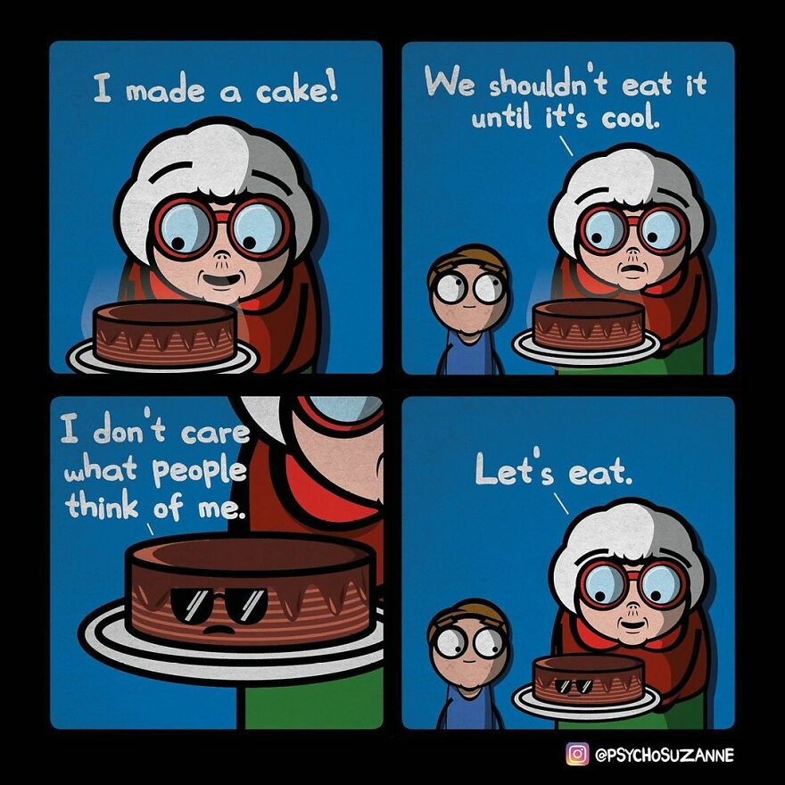 You'll Have Fun With Psycho Suzanne's Comics, A Grandma Like No Other