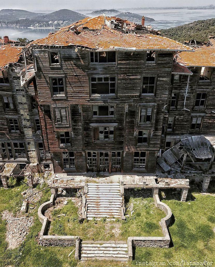 Abandoned Orphanage Built In 1899 In Istanbul