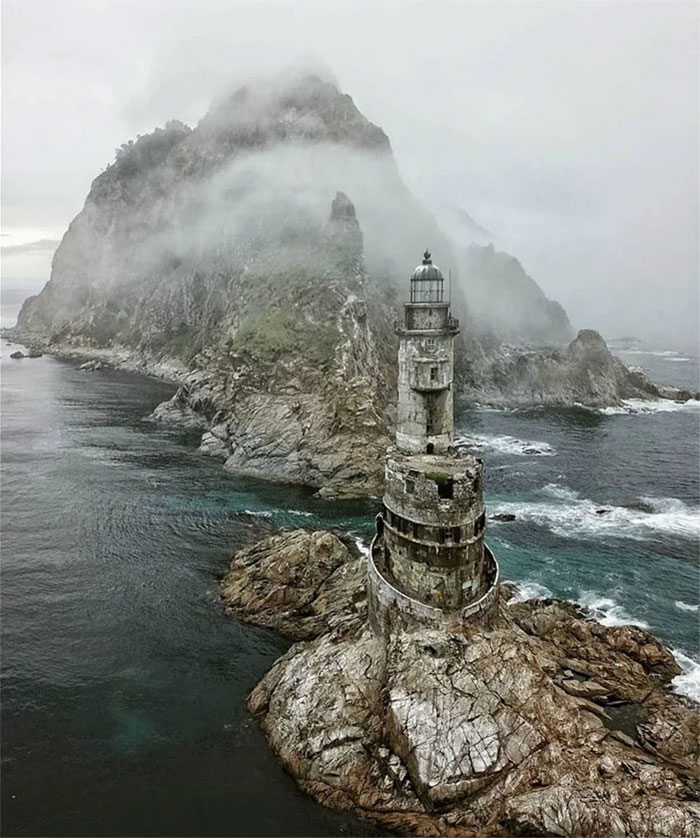 Very Impressive Abandoned Lighthouse (Aniva Lighthouse, Russia)