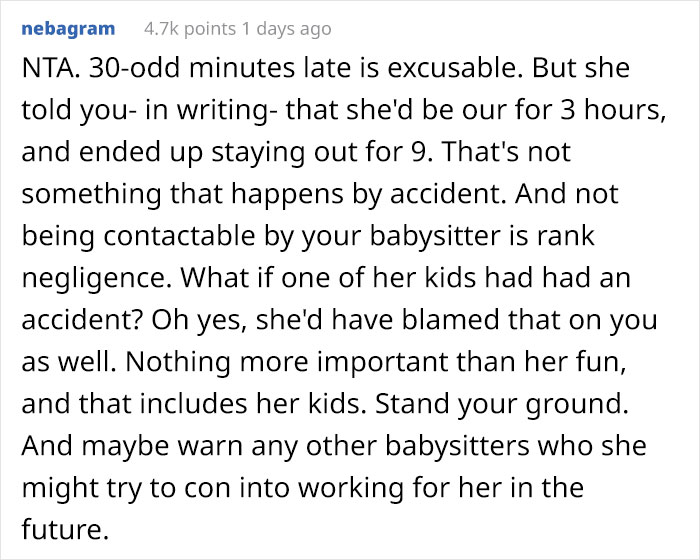 Babysitter Is Fed Up With No-Show Mom, Calls The Cops And They Take The Kids Babysitter Is Fed Up With No-Show Mom, Calls The Cops And They Take The Kids