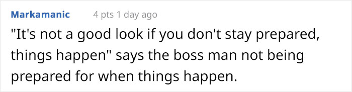 Boss Criticizes Bartender For Drinking During His Day Off, Changes His Tone Immediately When They Quit Boss Criticizes Bartender For Drinking During His Day Off, Changes His Tone Immediately When They Quit