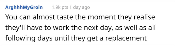 Boss Criticizes Bartender For Drinking During His Day Off, Changes His Tone Immediately When They Quit Boss Criticizes Bartender For Drinking During His Day Off, Changes His Tone Immediately When They Quit