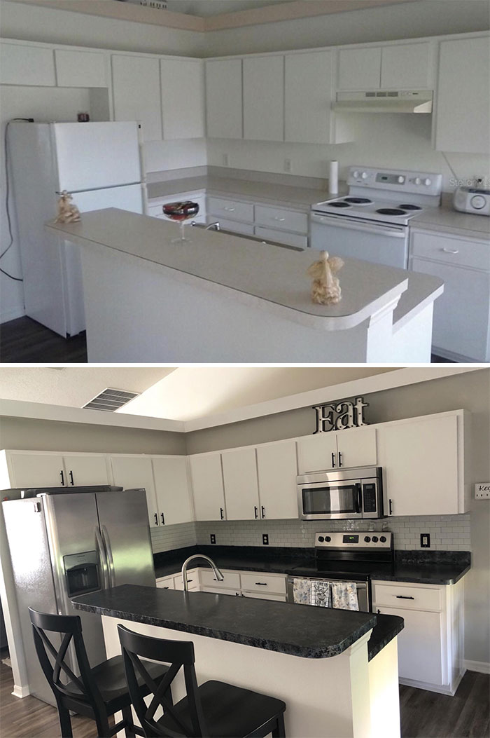Don’t Have Anyone To Show My My DIY Kitchen Renovation Off To, So Here You Go Guys!