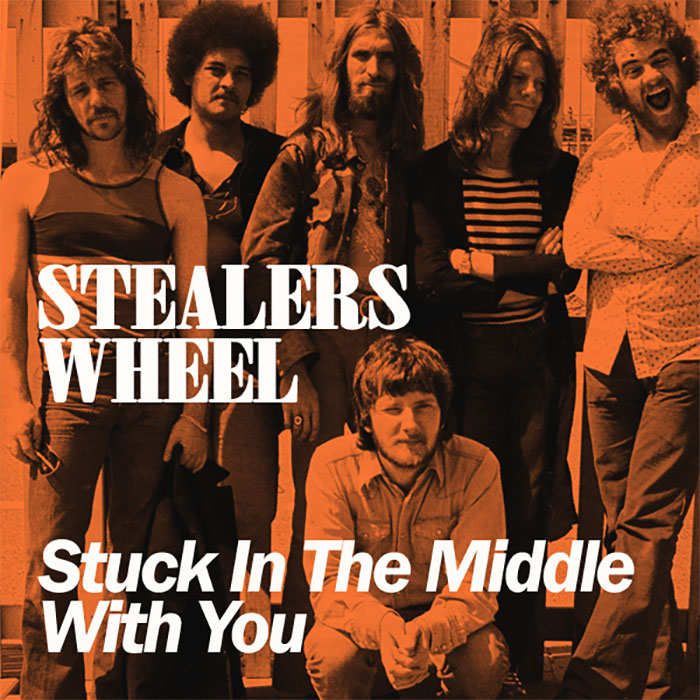 Stealers Wheel - Stuck In The Middle With You (1973)
