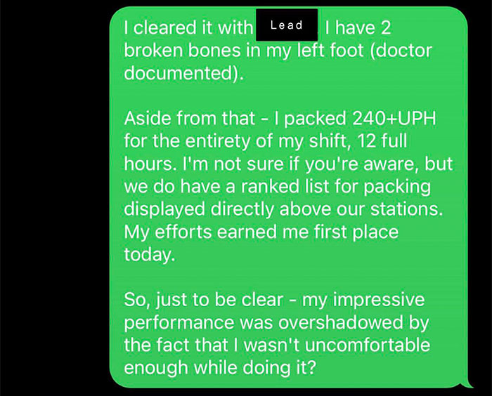 Boss Criticizes Employee With Broken Bones For Sitting On A Stool, Changes His Tone Immediately When He Quits Boss Criticizes Employee With Broken Bones For Sitting On A Stool, Changes His Tone Immediately When He Quits