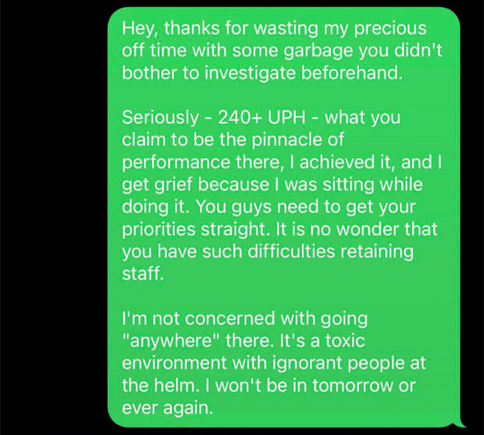 Boss Criticizes Employee With Broken Bones For Sitting On A Stool, Changes His Tone Immediately When He Quits Boss Criticizes Employee With Broken Bones For Sitting On A Stool, Changes His Tone Immediately When He Quits