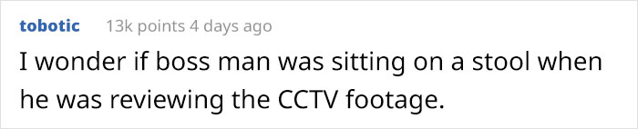 Boss Criticizes Employee With Broken Bones For Sitting On A Stool, Changes His Tone Immediately When He Quits Boss Criticizes Employee With Broken Bones For Sitting On A Stool, Changes His Tone Immediately When He Quits