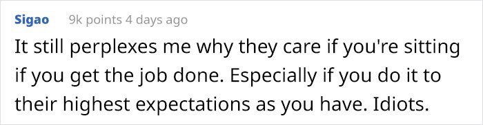 Boss Criticizes Employee With Broken Bones For Sitting On A Stool, Changes His Tone Immediately When He Quits Boss Criticizes Employee With Broken Bones For Sitting On A Stool, Changes His Tone Immediately When He Quits