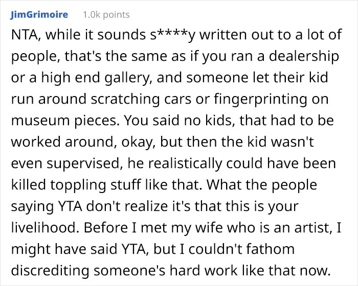 Woman Wants To Know If She Is The Jerk For Charging Her Sister $3,400 For A Painting Her 9 Y.O. Nephew Ruined Woman Wants To Know If She Is The Jerk For Charging Her Sister $3,400 For A Painting Her 9 Y.O. Nephew Ruined