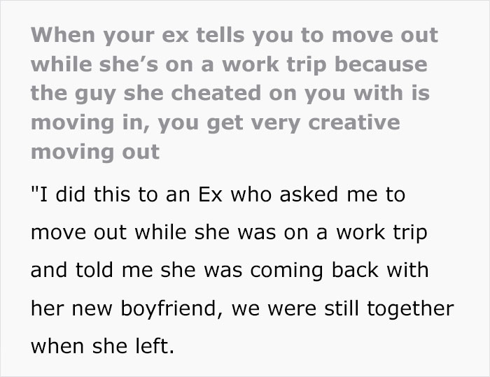 Cheating GF Moves In With New Boyfriend Without Knowing That Ex Has Prepared A Living Hell For Them For Just $100