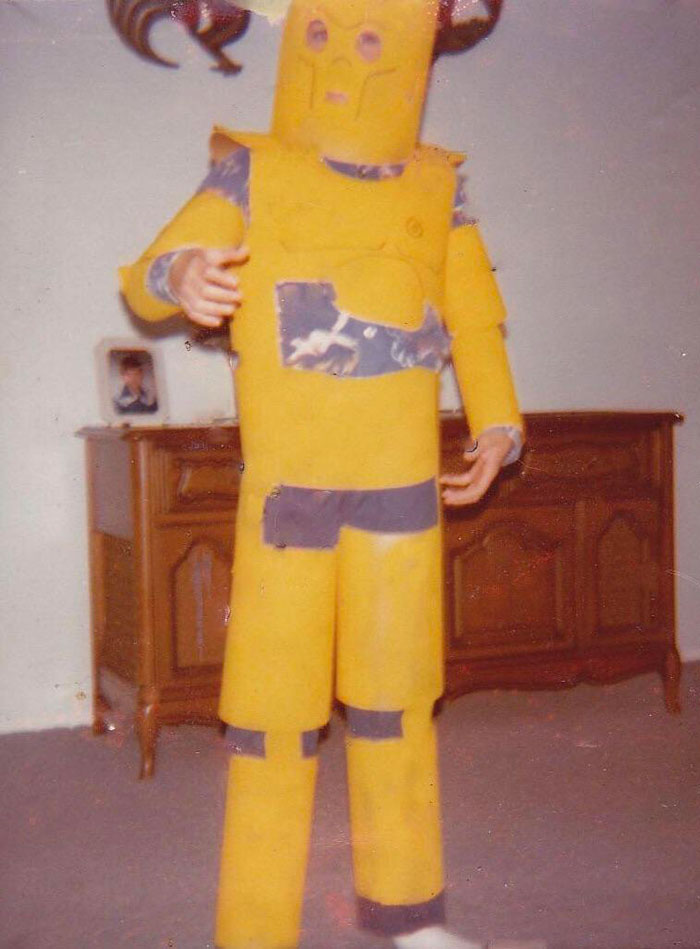 1977 - I Was Going To Put On A Star Wars Play. This Was The First And Only Costume I Made. The Play Never Happened, But Halloween Did
