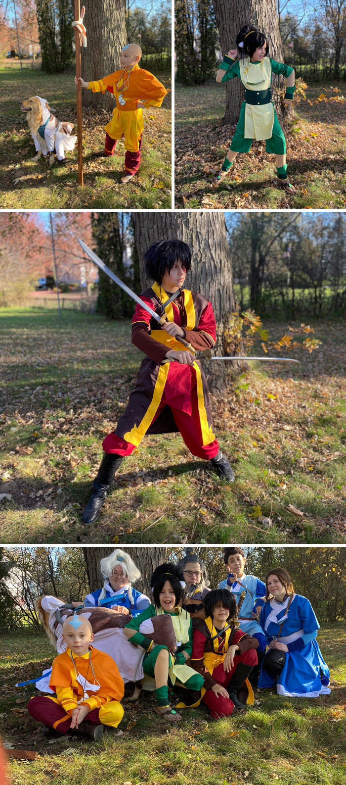 My Family’s Avatar The Last Airbender Costumes