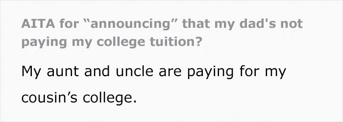 Father Embarrassed After His Kid “Announces” To The Whole Family That They’ve Been Paying Their Own College Tuition Themselves Father Embarrassed After His Kid “Announces” To The Whole Family That They’ve Been Paying Their Own College Tuition Themselves