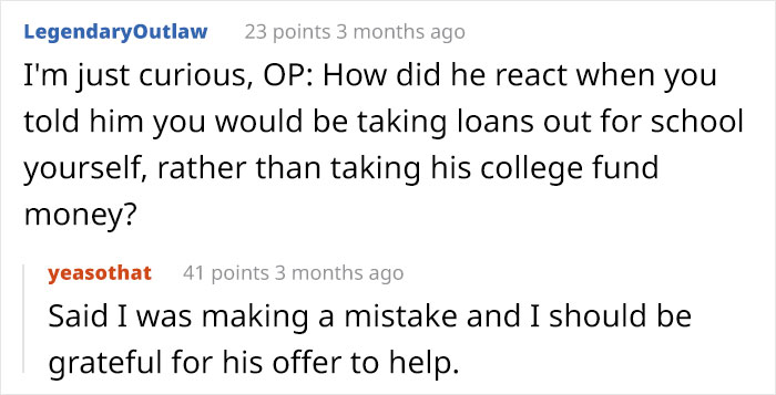 Father Embarrassed After His Kid “Announces” To The Whole Family That They’ve Been Paying Their Own College Tuition Themselves