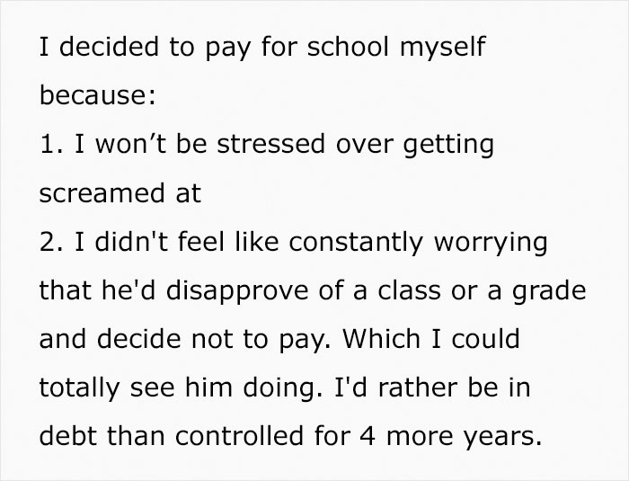 Father Embarrassed After His Kid “Announces” To The Whole Family That They’ve Been Paying Their Own College Tuition Themselves