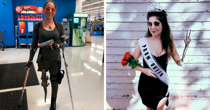 50 People Whose Disabilities Didn't Stop Them From Enjoying Halloween To  The Fullest (New Pics) | Bored Panda