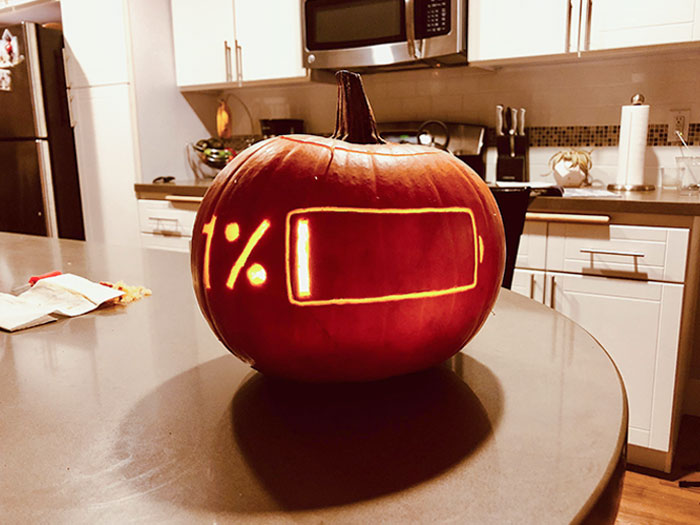 The Scariest Idea I Could Think Of For A Spooky Pumpkin