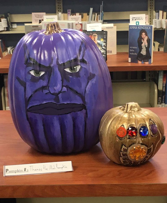 Thanos And The Infinity Pumpkin