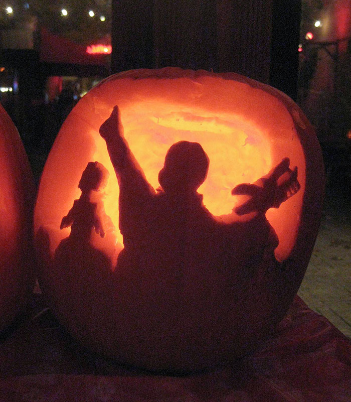 No One At The Carving Party Knew Who These Guys Were - But I Bet You Guys Will