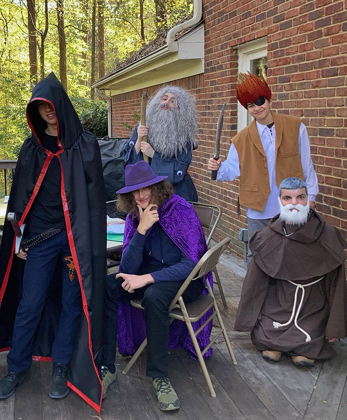 My Group Cosplayed As Our Characters This Halloween