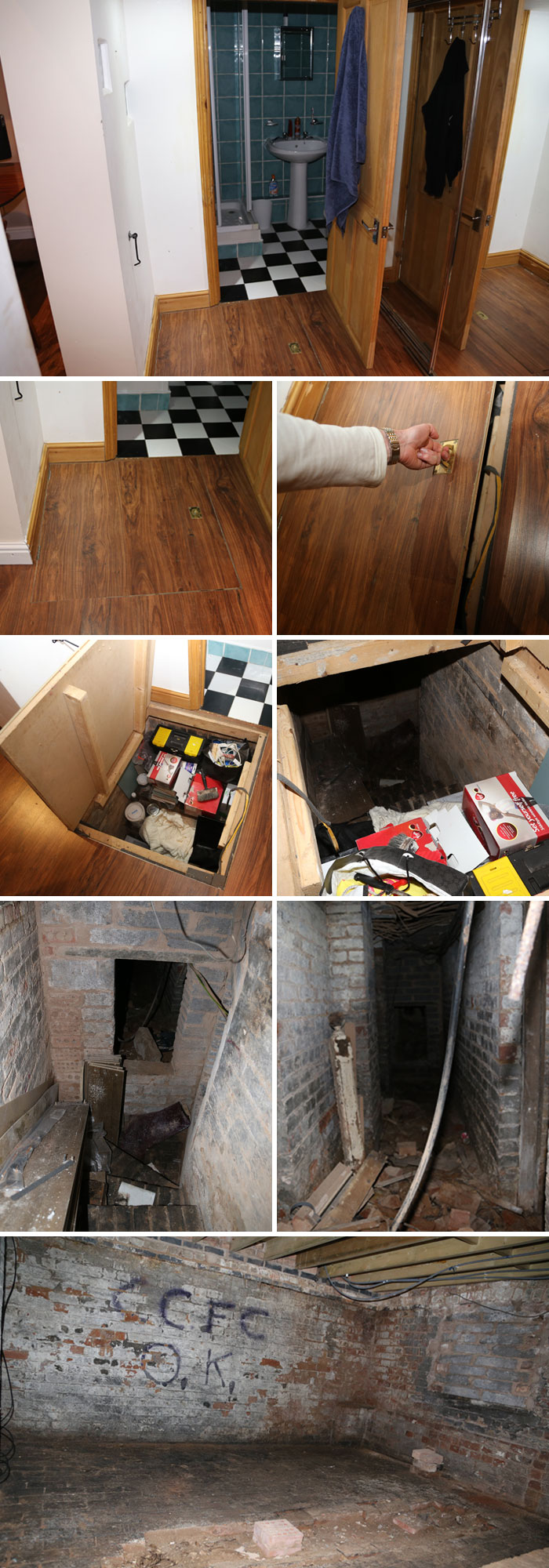 I Just Moved Into A New Apartment And Made A Big Discovery. There Is A Door In The Floor That Leads To A Secret Dungeon