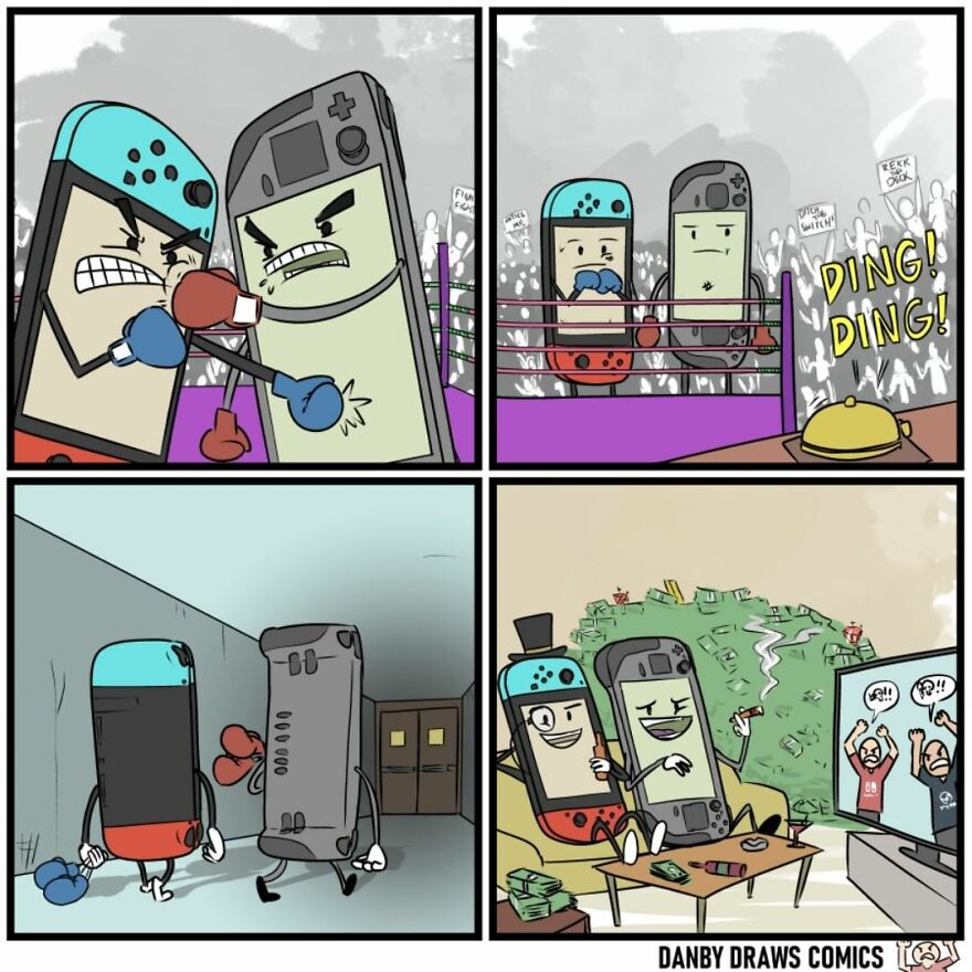 Artist Makes Random Comics That Promise To Color Your Day (59 Comics)