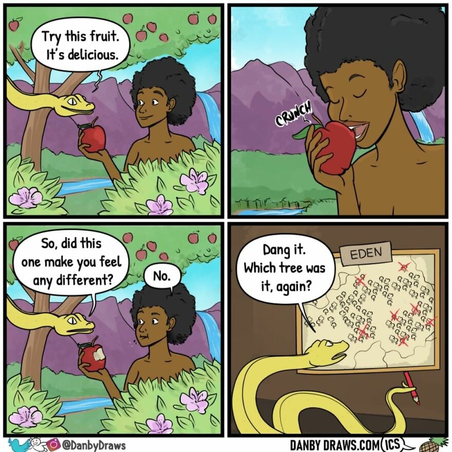 Artist Makes Random Comics That Promise To Color Your Day (59 Comics)