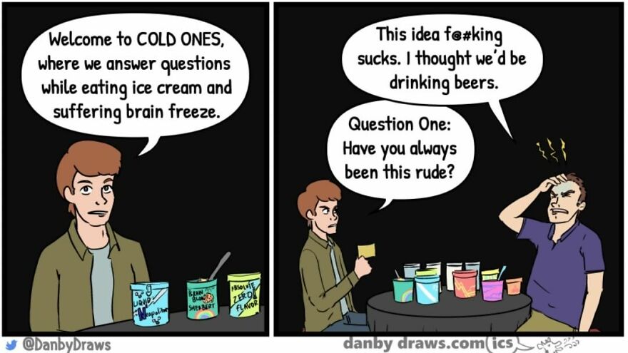 Artist Makes Random Comics That Promise To Color Your Day (59 Comics)