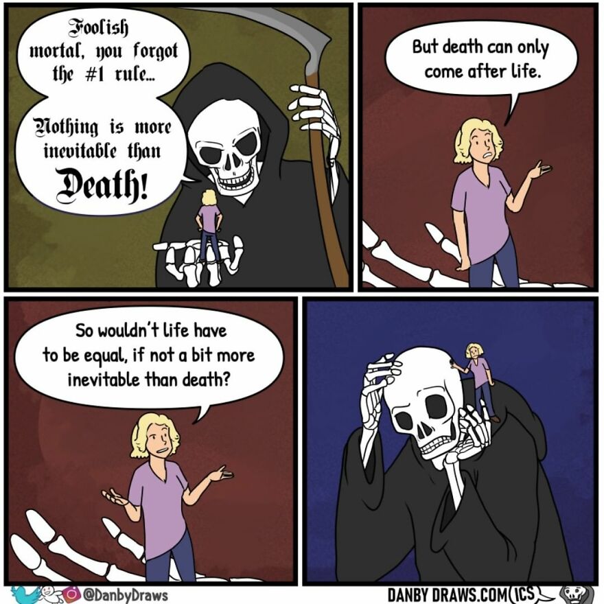 Artist Makes Random Comics That Promise To Color Your Day (59 Comics)