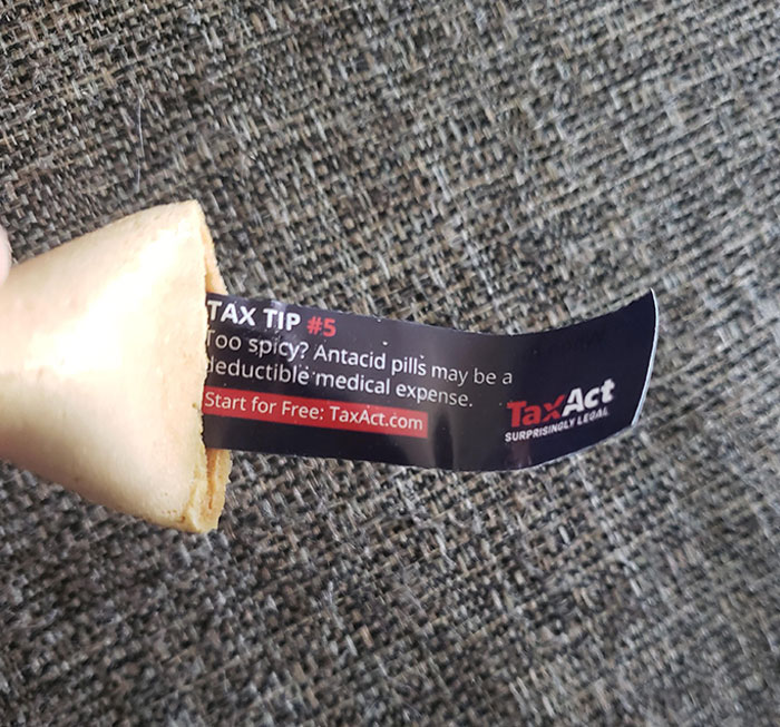 I Have An Ad In My Fortune Cookie
